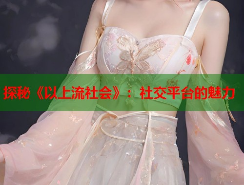 探秘《以上流社会》：社交平台的魅力