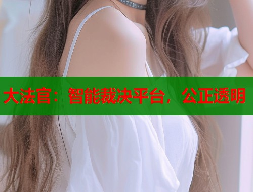 大法官：智能裁决平台，公正透明